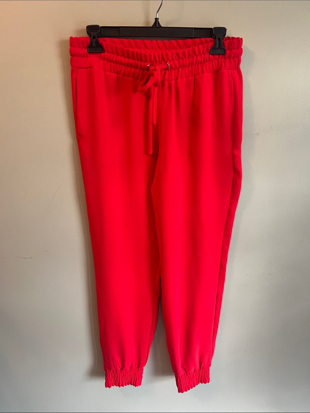 Zara Bright Red Women's Jogger Pants